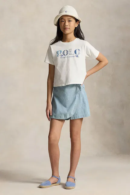 Шорты джинсовые Polo Ralph Lauren, синий