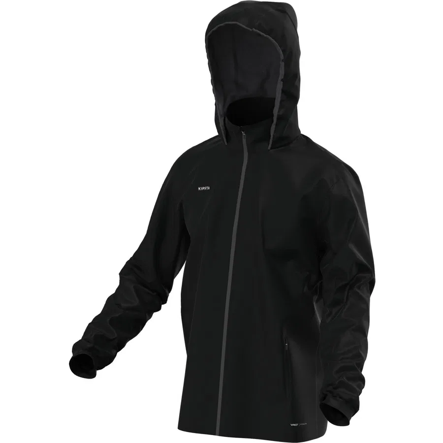 Детский непромокаемый дождевик для футбола Viralto Club, Decathlon, Черный