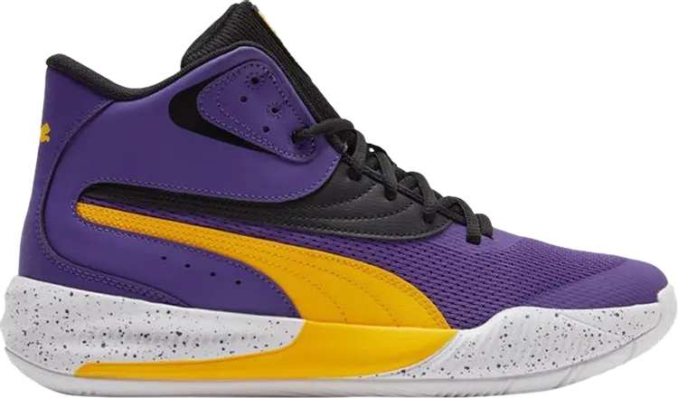 

Кроссовки Puma Triple Mid Splatter Prism Violet Spectra Yellow, фиолетовый