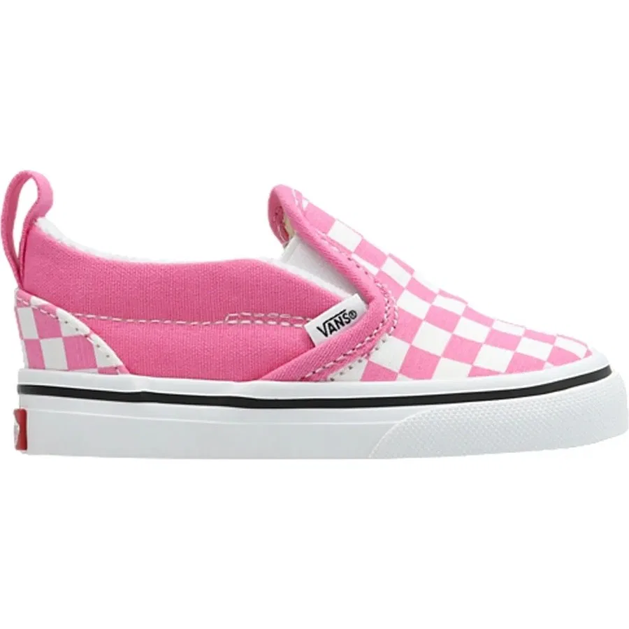 Детские кроссовки Vans Slip-On V, Розовый