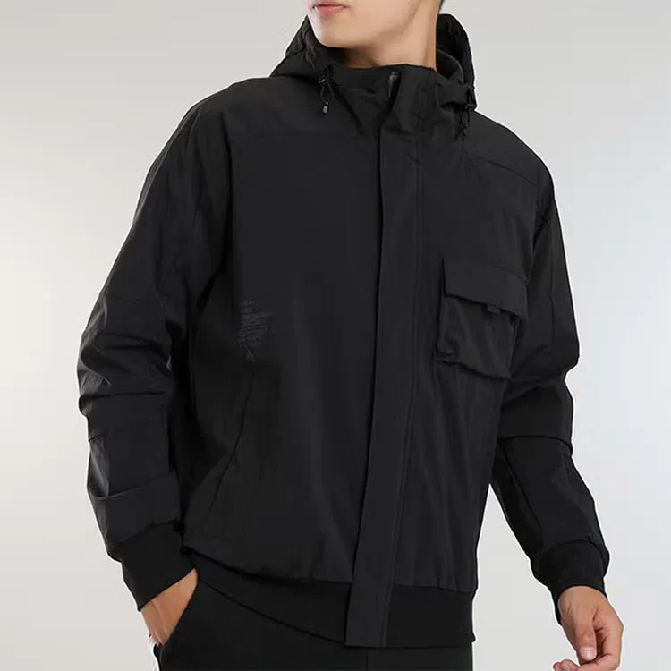 Куртка спортивная мужская с длинным рукавом Th Jkt South Adidas, черный — фото 2