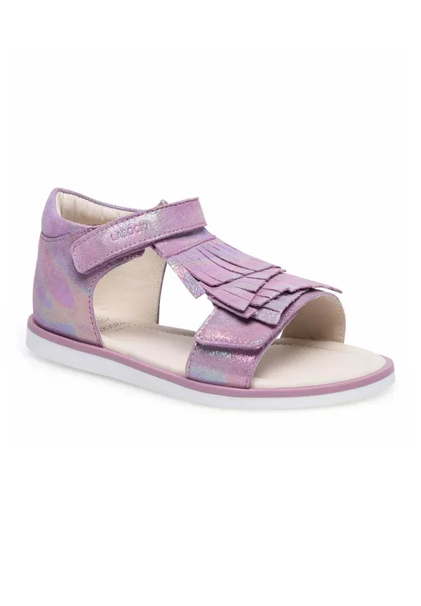 Сандалии с бахромой Sandals Lasocki Kids Purple, фиолетовый — фото 2
