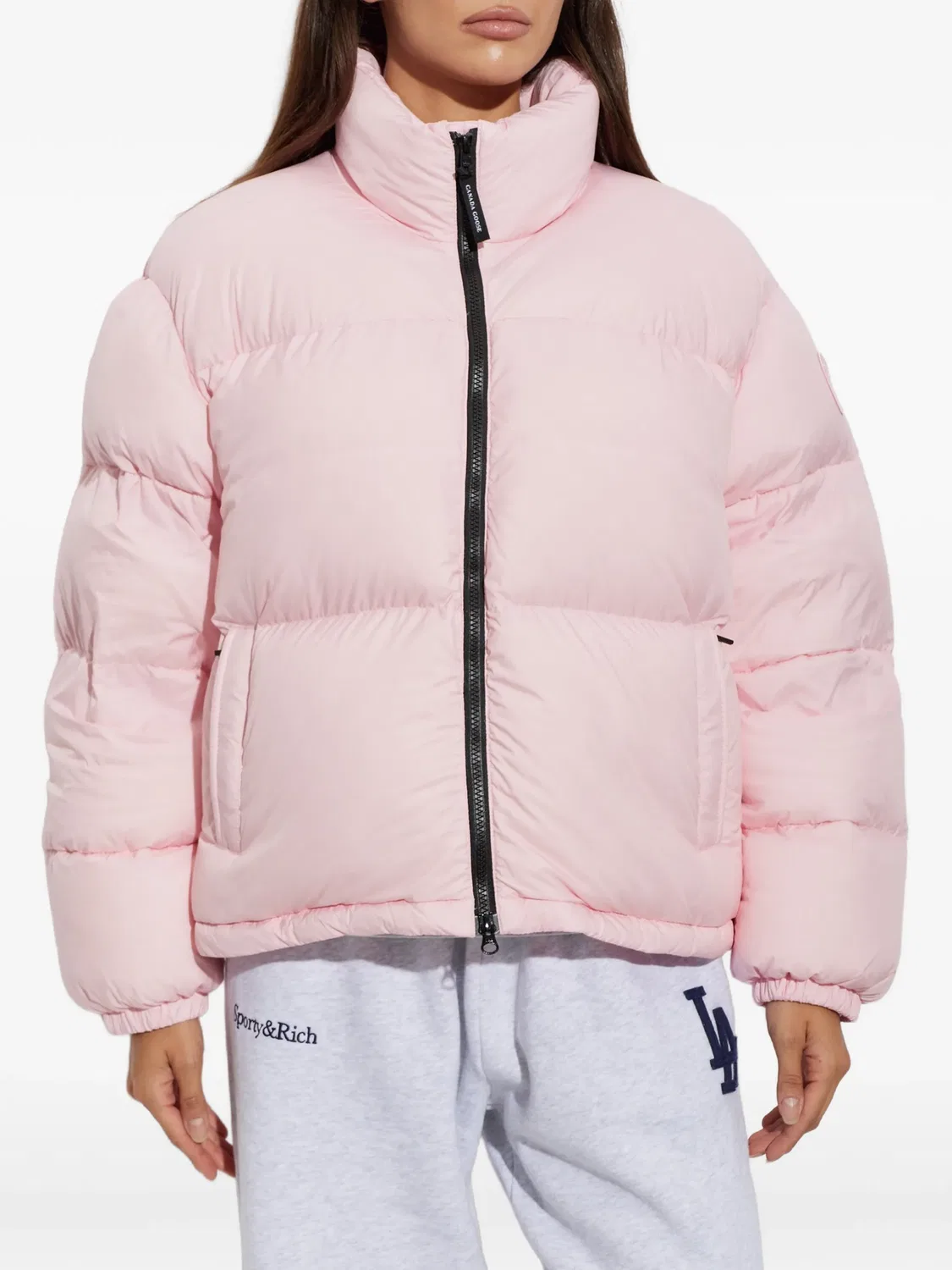 Пуховая куртка Fallon Canada Goose, розовый — фото 3