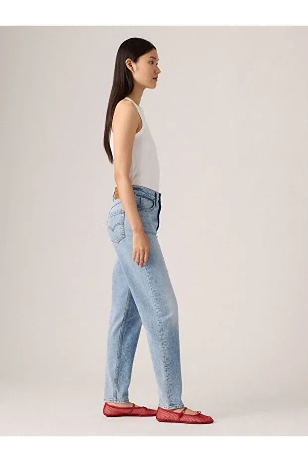 Женские джинсы с завышенной талией How's My Driving Levi'S, Med Indigo - Worn In — фото 2