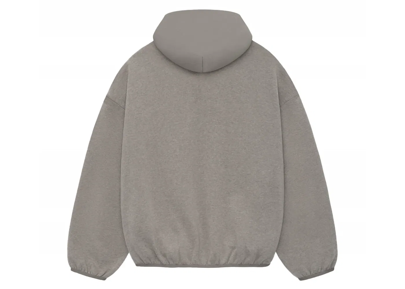Мужская худи из нейлона с флисом Core Collection Fear of God, Heather Grey/Dust — фото 2
