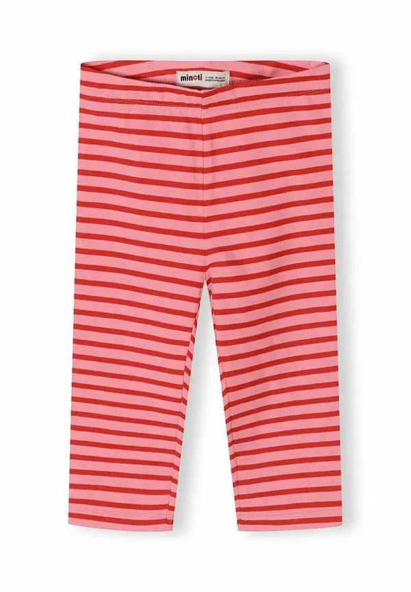 Брюки с принтом 3 pack fruit print Leggings Minoti, Red/Pink/White, белый/красный/розовый — фото 4