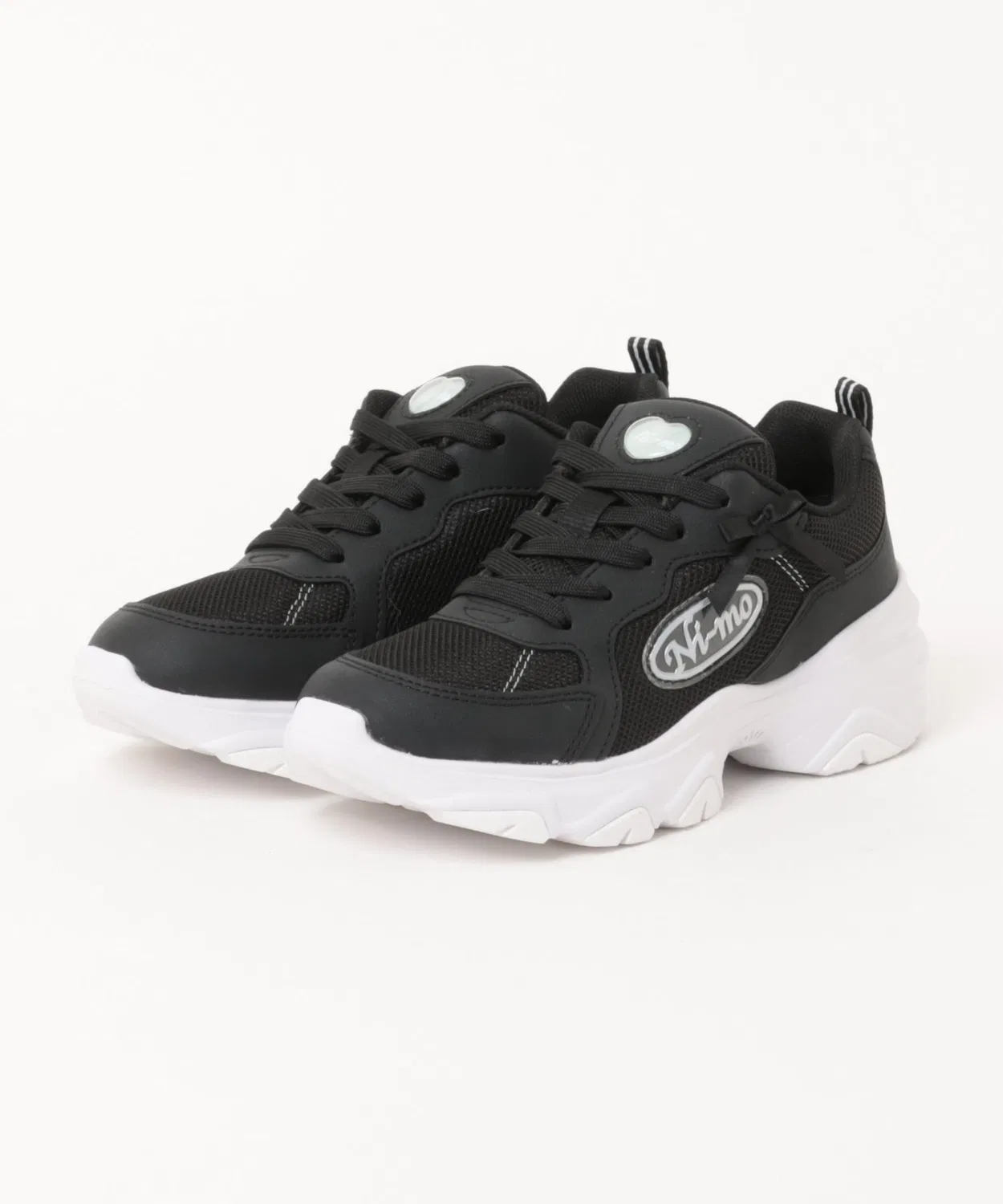 Детские кроссовки для девочек с принтом NM J157 MoonStar, Black