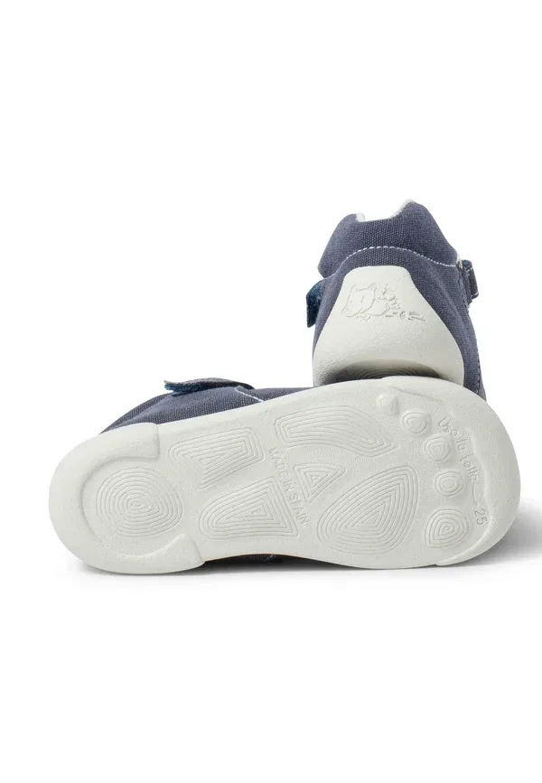 Ботиночки деним Con tira adherente - touch-strap shoes Pisamonas, azul marino, темно-синий — фото 4