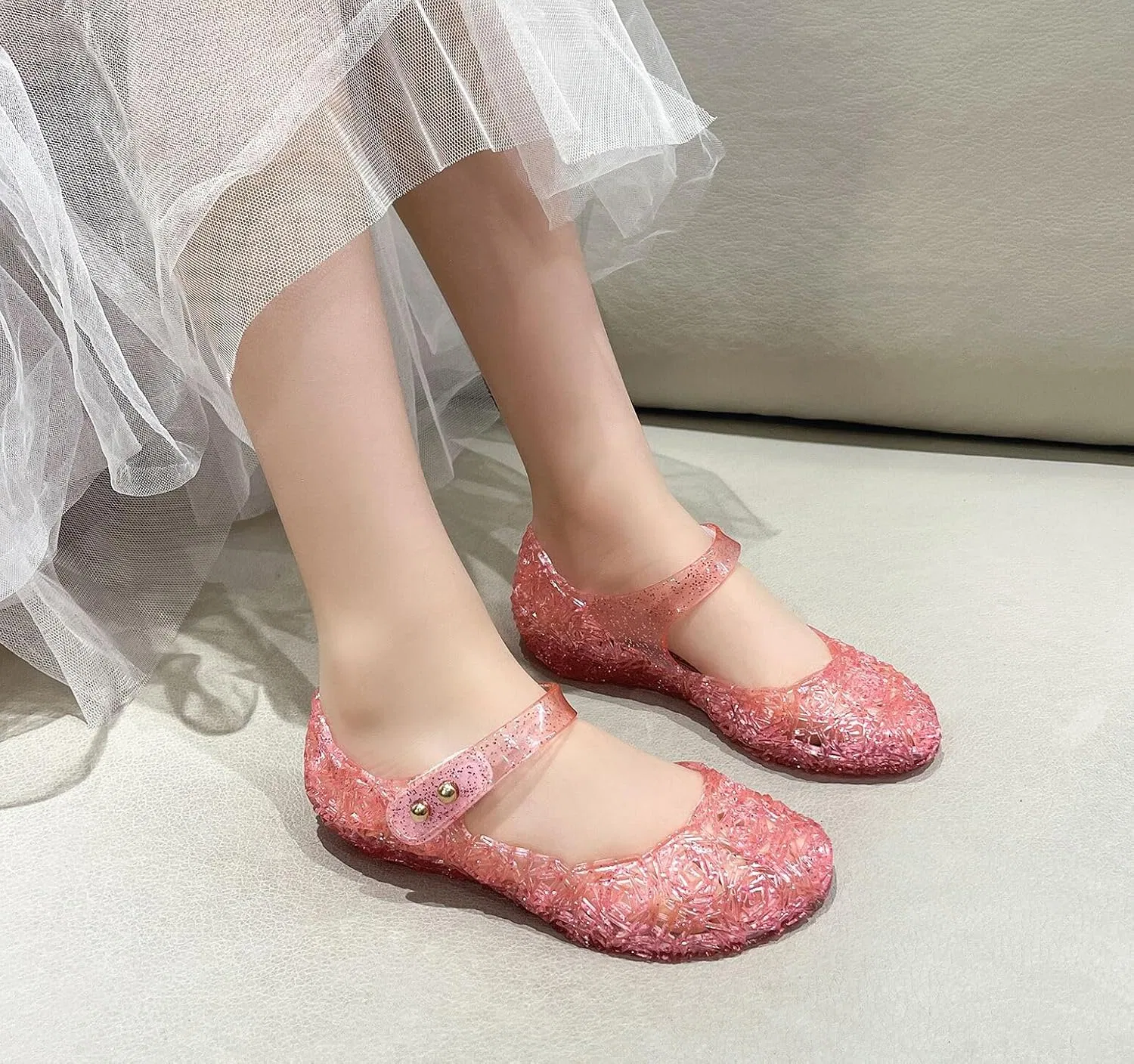 Детские туфли Мэри Джейн для девочек Frozen Inspired Elsa Pajeelo, Pink — фото 2