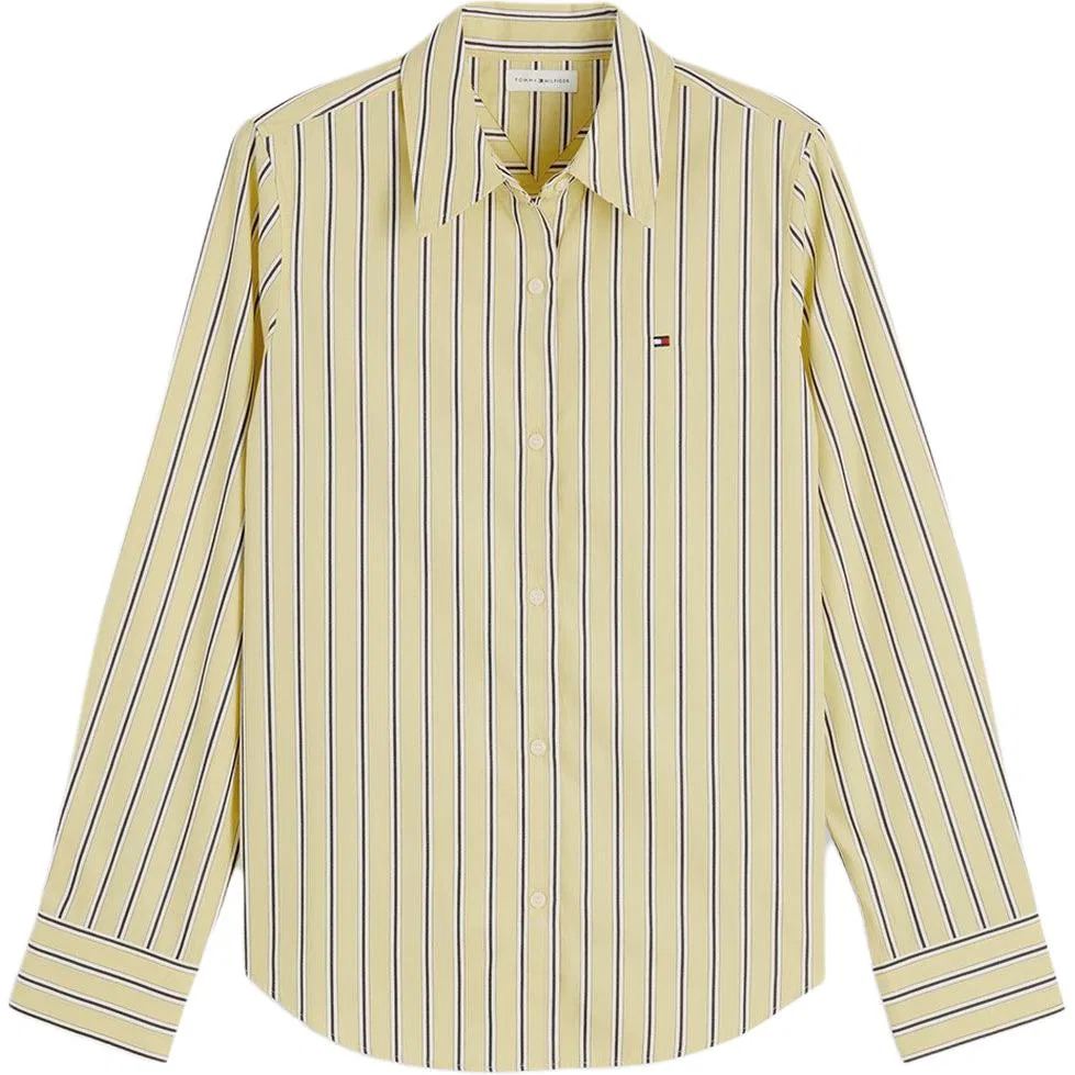 Рубашка женская с отложным воротником Tommy Hilfiger, Yellow