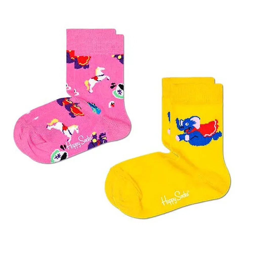 Носки Fun Fair 2 пары Happy Socks, желтый