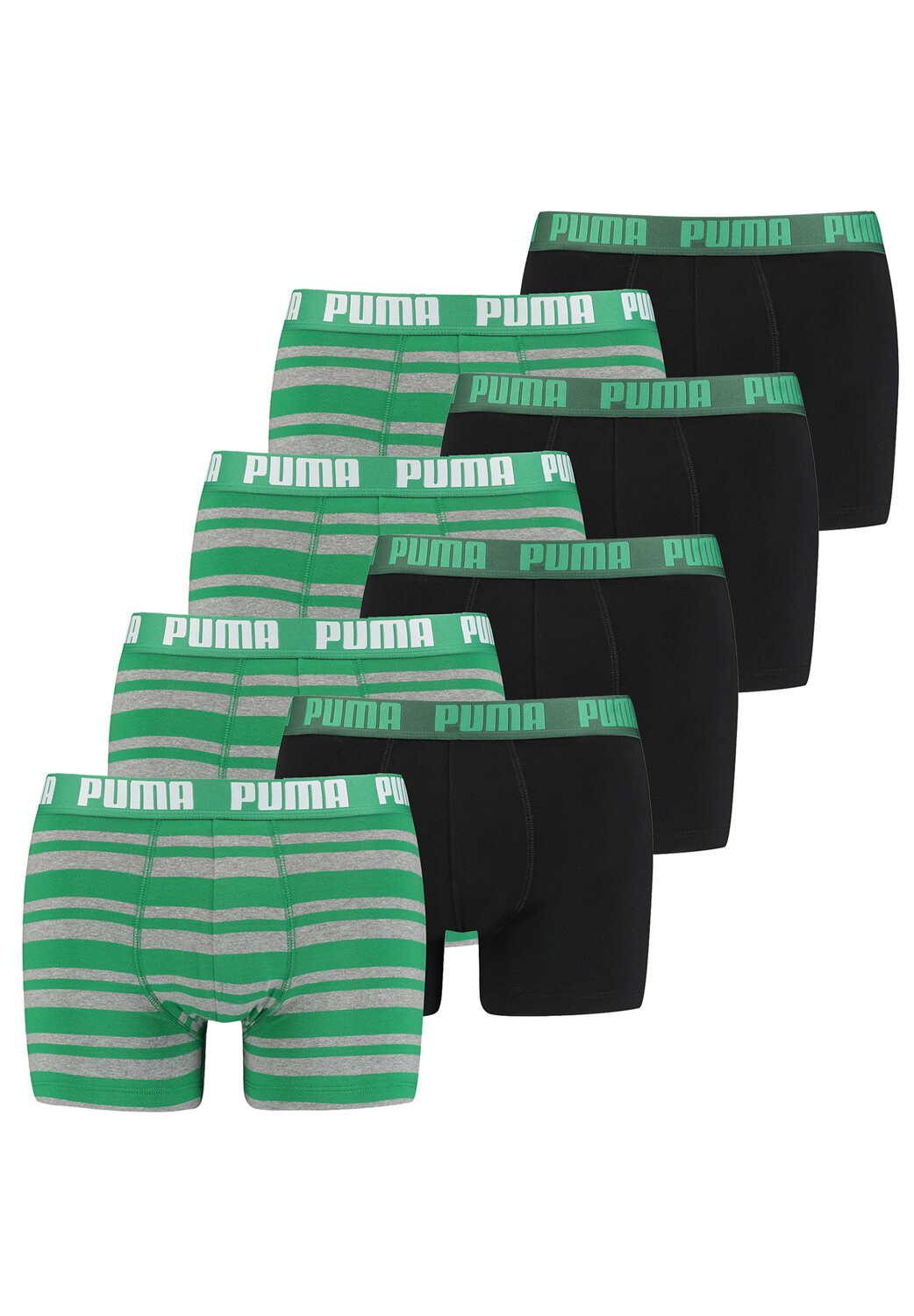 

Боксеры Puma Boxershorts HERITAGE STRIPE BOXER 8 шт, цвет 327 - green