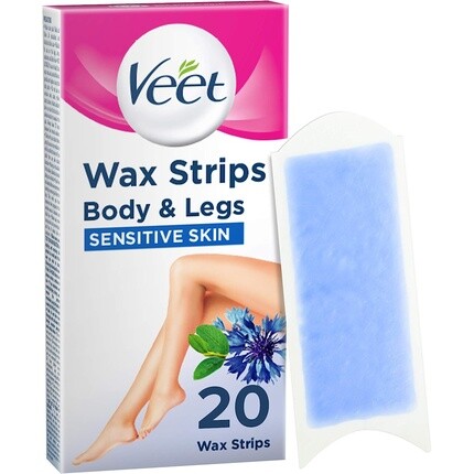 

Восковые полоски Veet для чувствительной кожи, 20 полосок