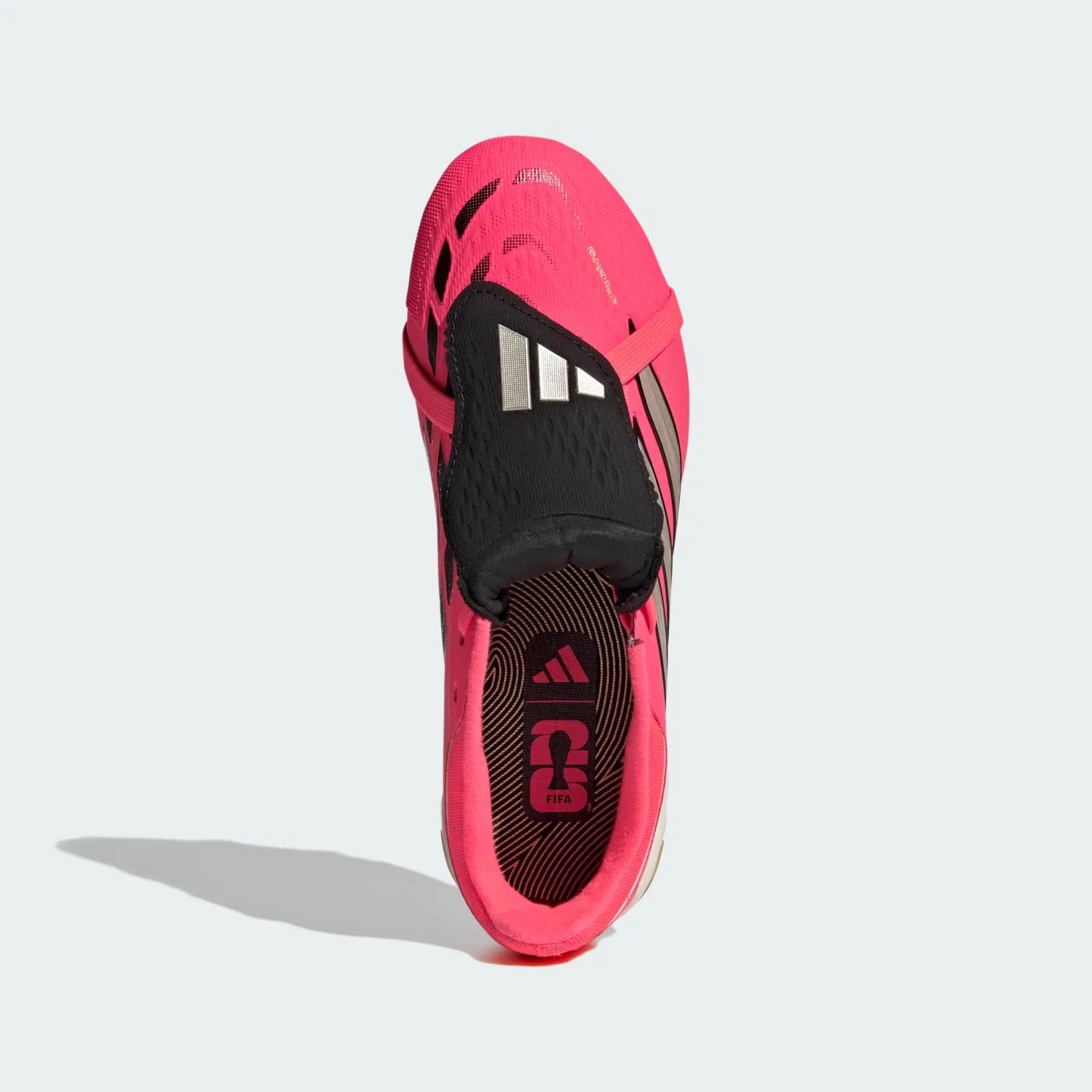 Спортивные кроссовки Adidas Performance Predator Elite розового цвета — фото 2