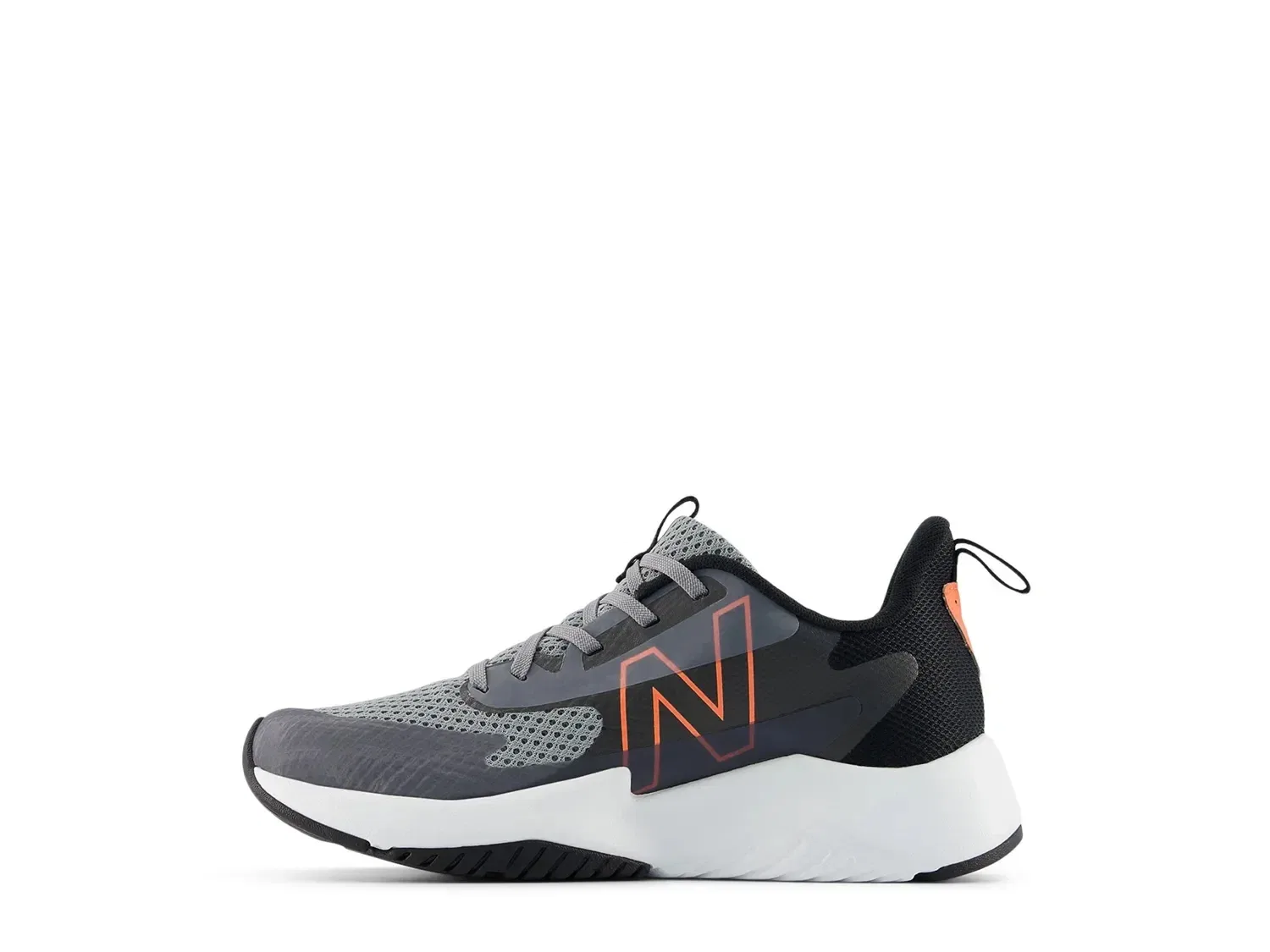 Кроссовки Rave Run V2, New Balance, черный/серый/оранжевый — фото 2