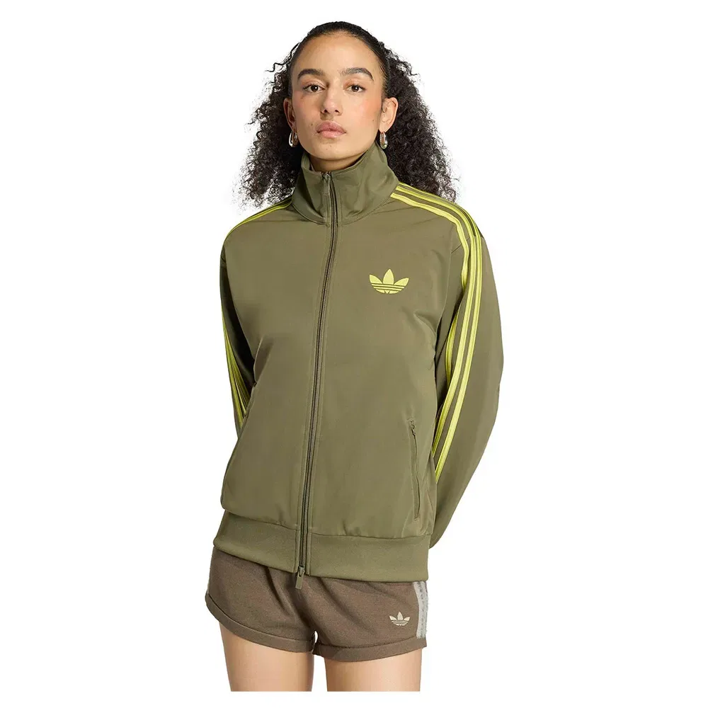 Толстовка Firebird Track Loose Adidas Originals, зеленый