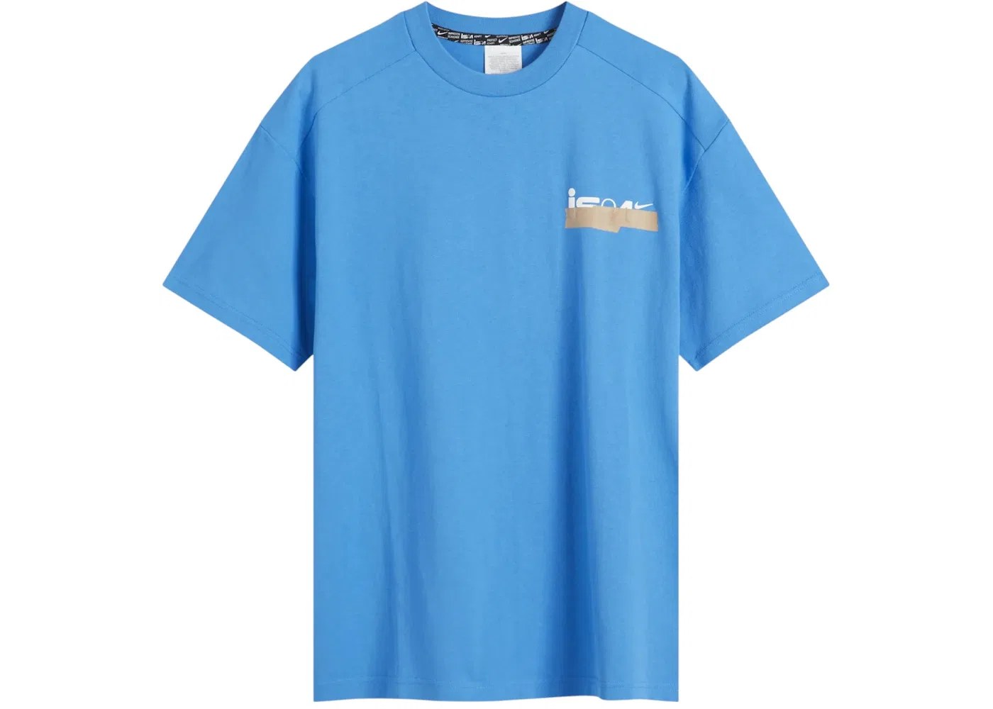 Мужская футболка с принтом Nike ISPA, Light Photo Blue