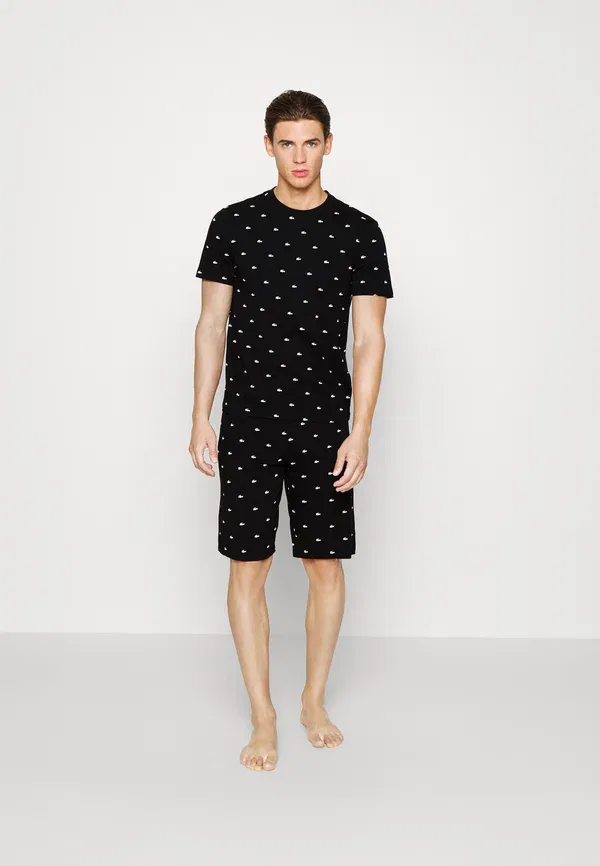 Пижама Lacoste, черно-белый — фото 2