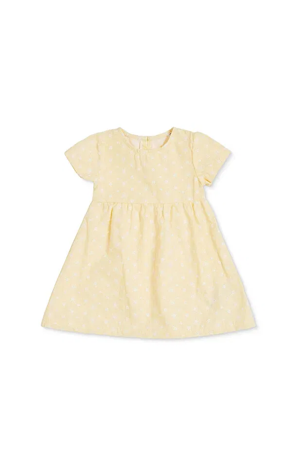 Детское платье для девочек с принтом Hellobaby Ebebek Hello Baby, Ecru Printed