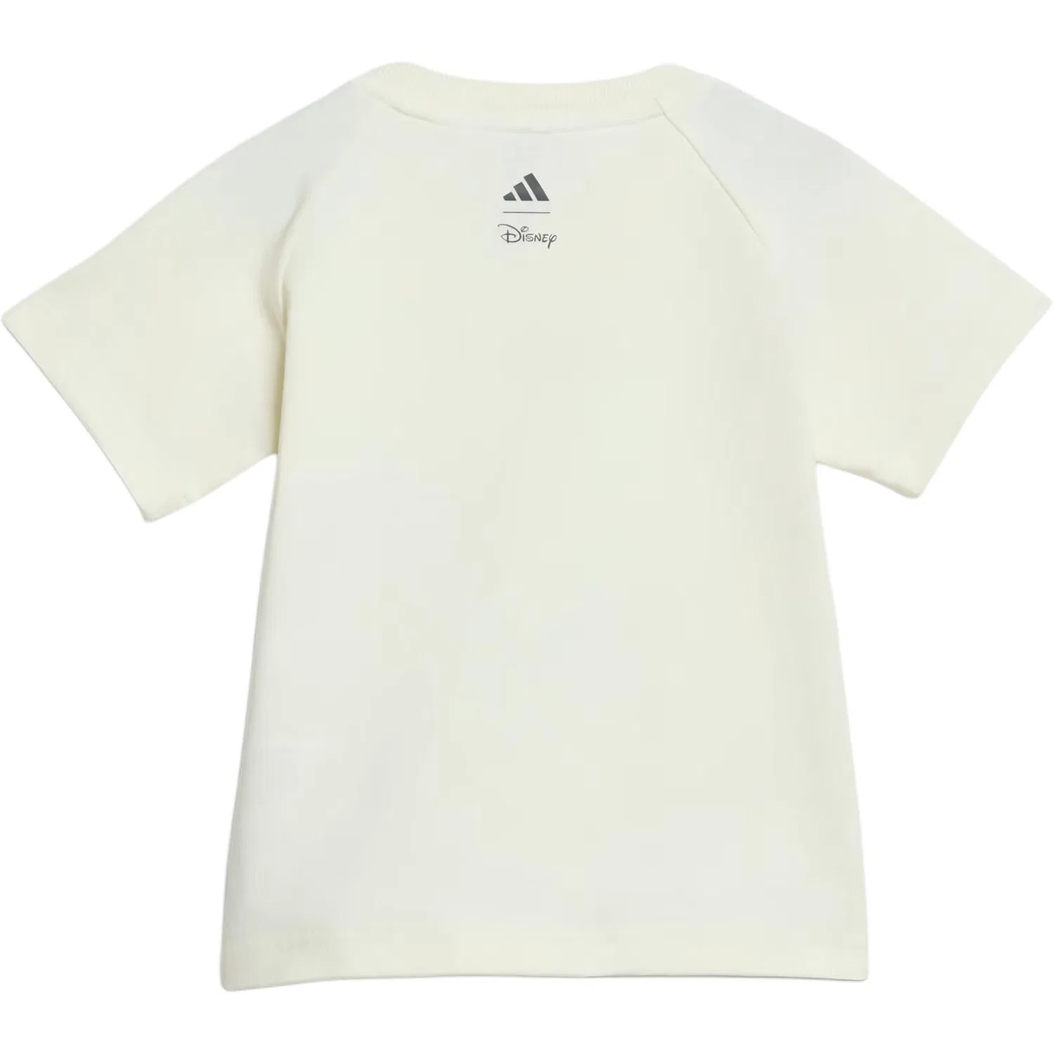 Детский комплект спортивной одежды с принтом X Disney Kids Moderate Adidas, Ecru Top+размер 5 Gray Pants — фото 4
