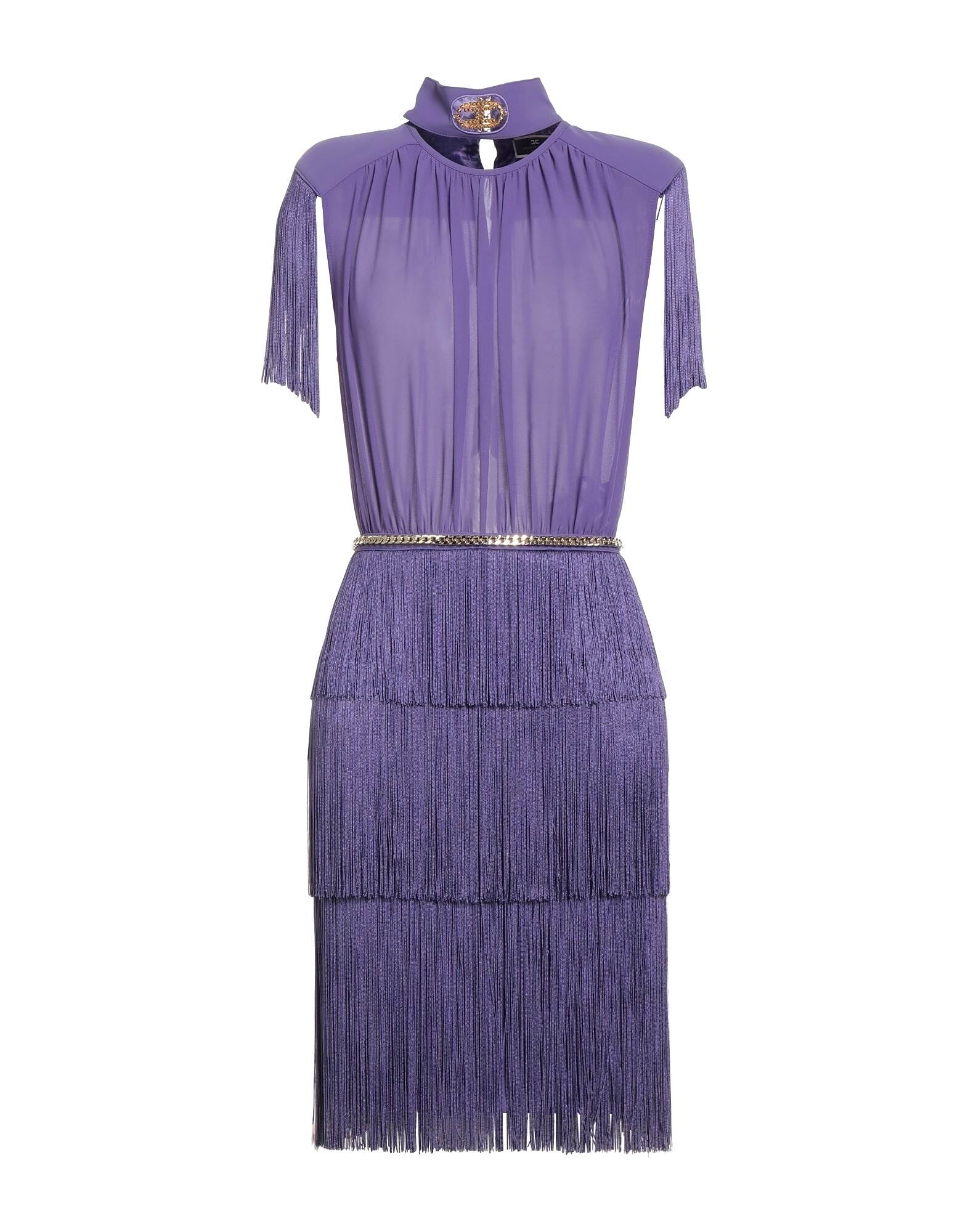 

Платье миди Elisabetta Franchi, фиолетовый