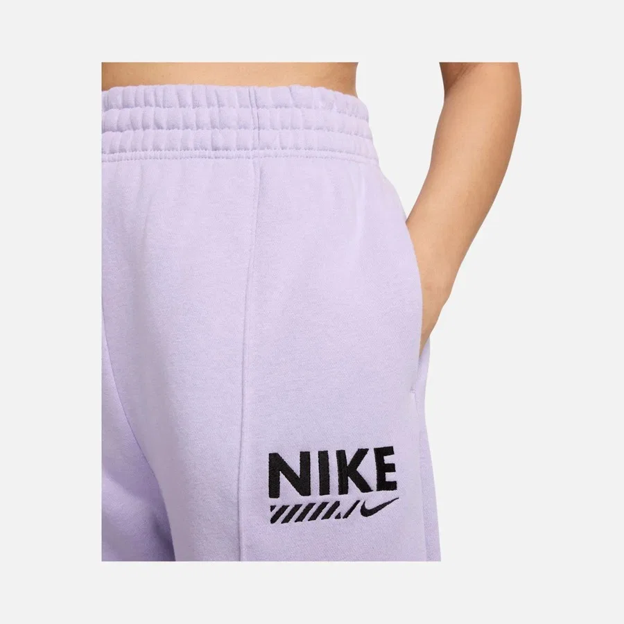 Спортивные штаны с утягивающим поясом Nike Sportswear Gel Fleece FW24, Фиолетовый — фото 4