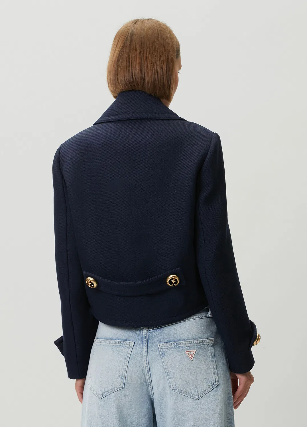 Жакет Balenciaga, синий — фото 4