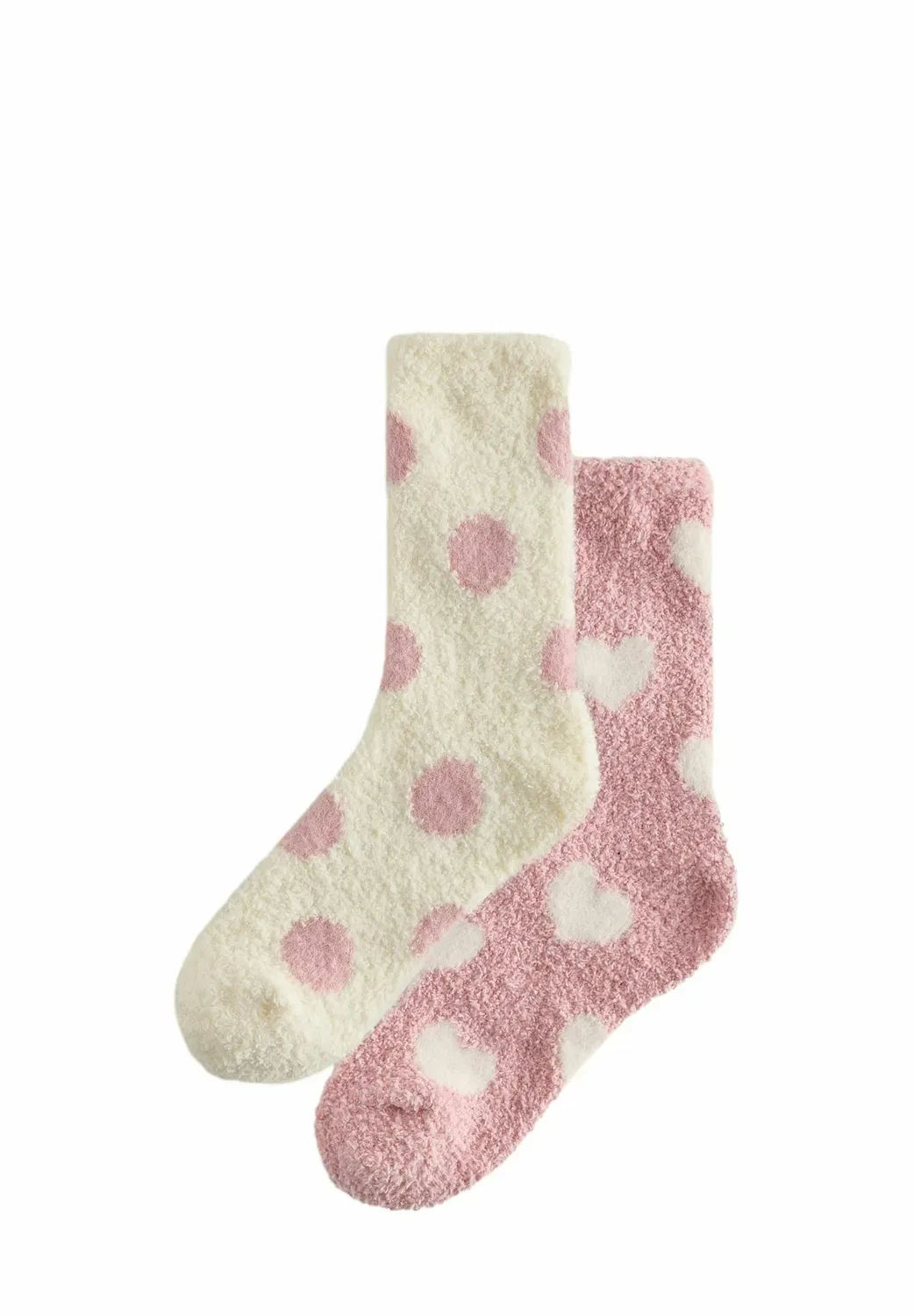 Уютные короткие носки, 2 пары Next, Pink Cream