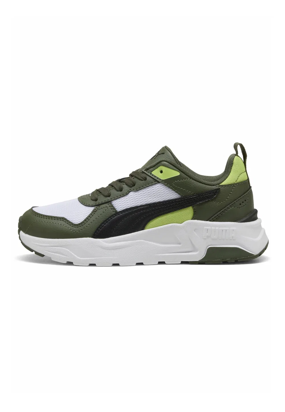 Кроссовки Trinity 2 lt jr унисекс Puma, White- Black-Moss Veil
