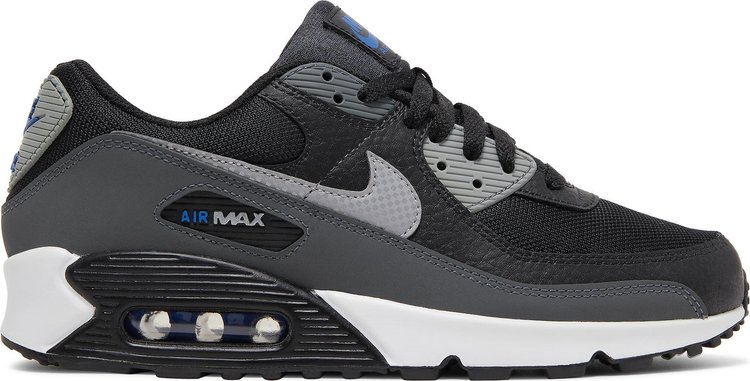 Кроссовки Nike Air Max 90 'Black Iron Grey', черный - фото