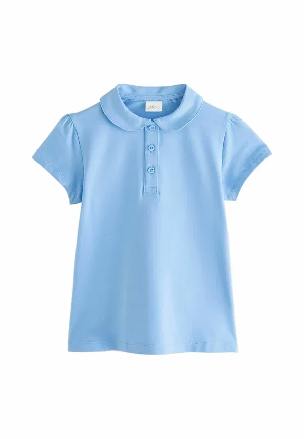 Комплект из 2 поло, хлопок с эластаном, Polo Shirt Next, синий — фото 2