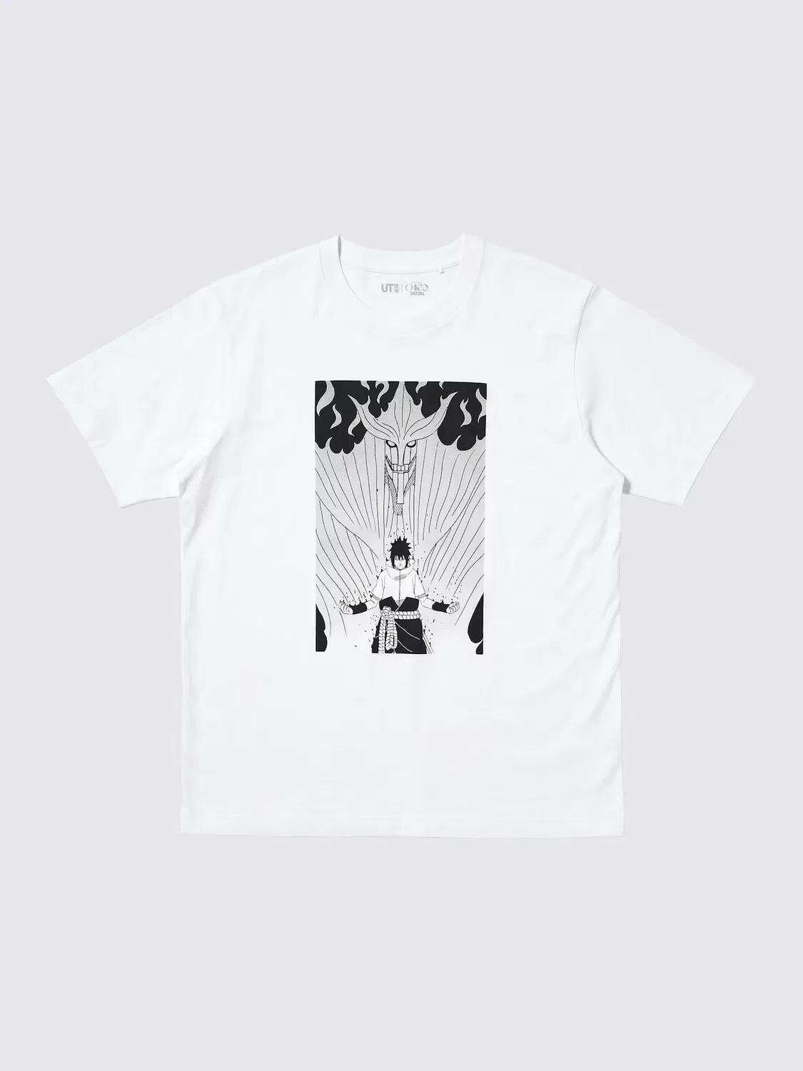 Футболка Uniqlo Naruto, белая — фото 4