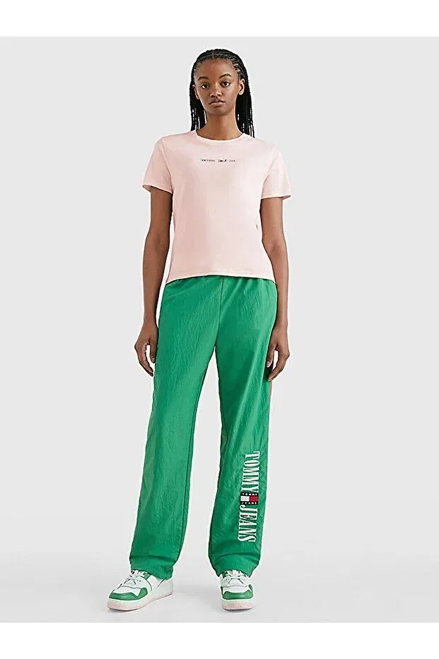 Женская футболка с коротким рукавом Tommy Hilfiger, Pink