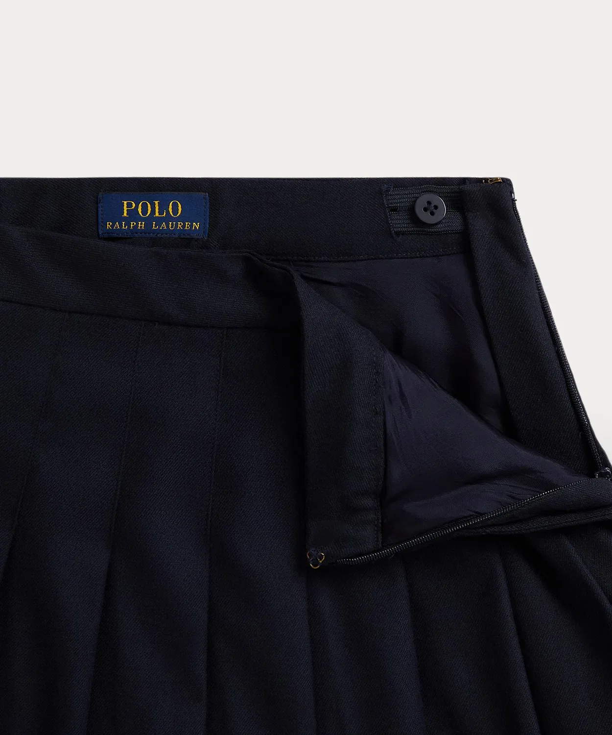 Детская юбка миди с принтом POLO RALPH LAUREN CHILDRENSWEAR, Navy — фото 3
