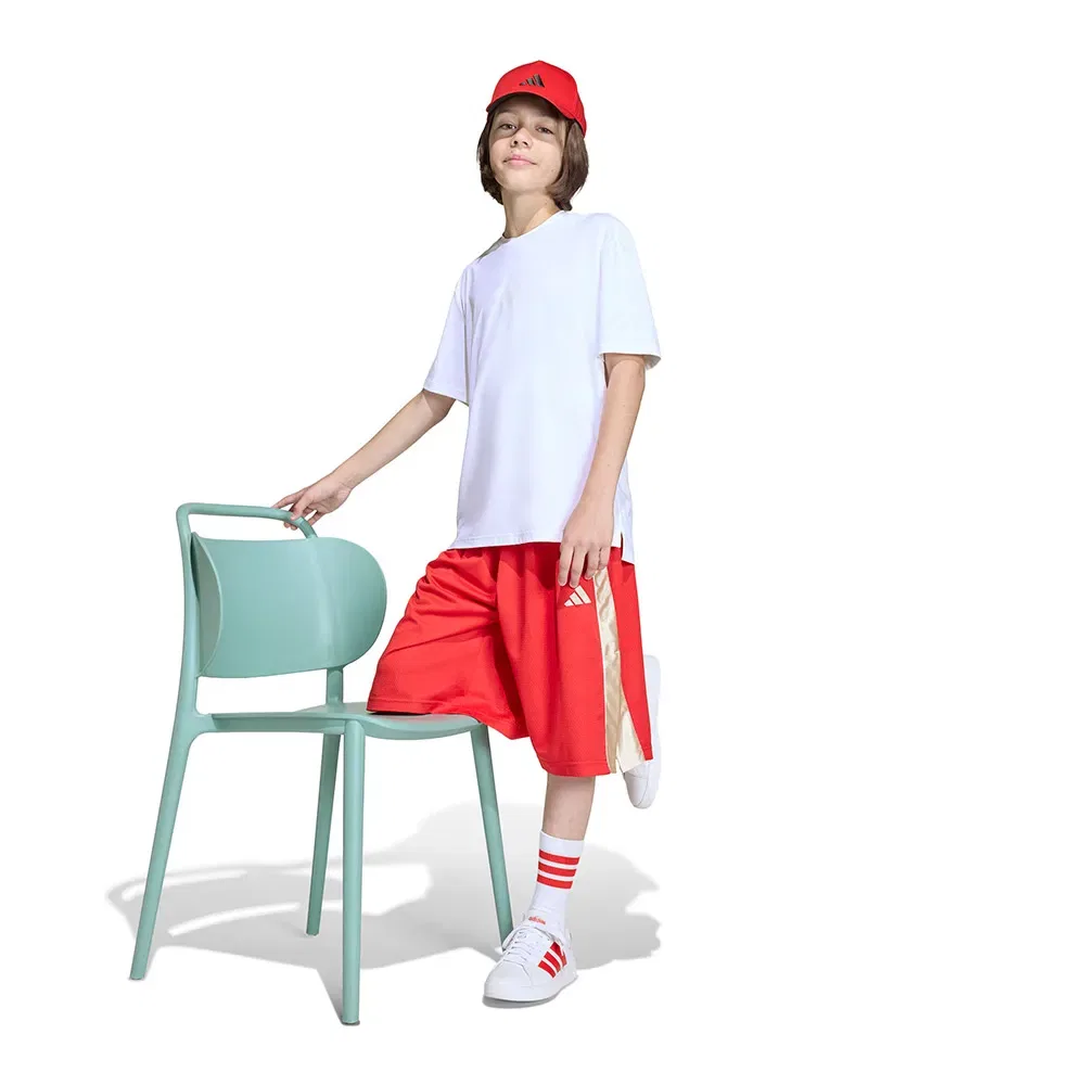 Шорты Stadium Mesh Adidas, оранжевый — фото 4
