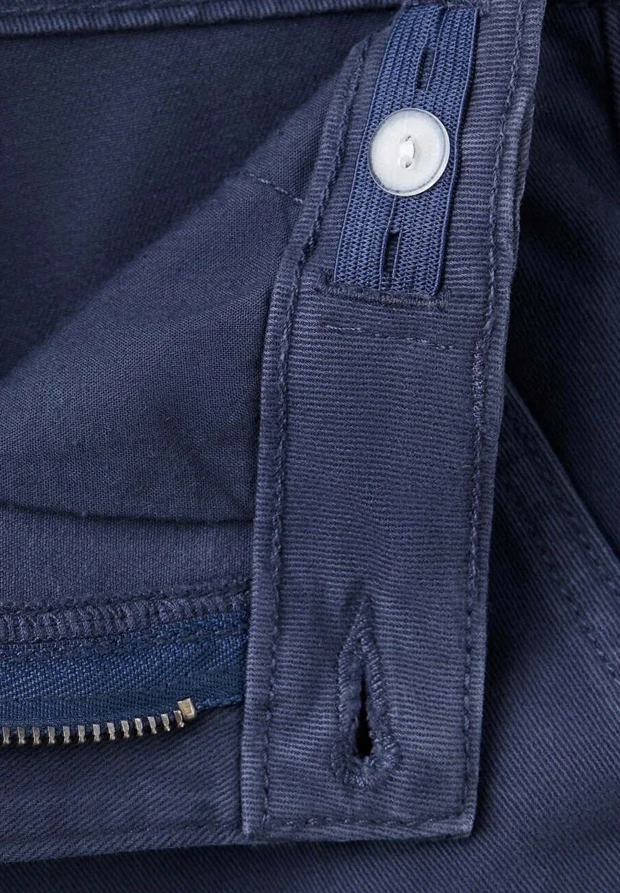 Детский - штаны Mango Kids, Navy — фото 4