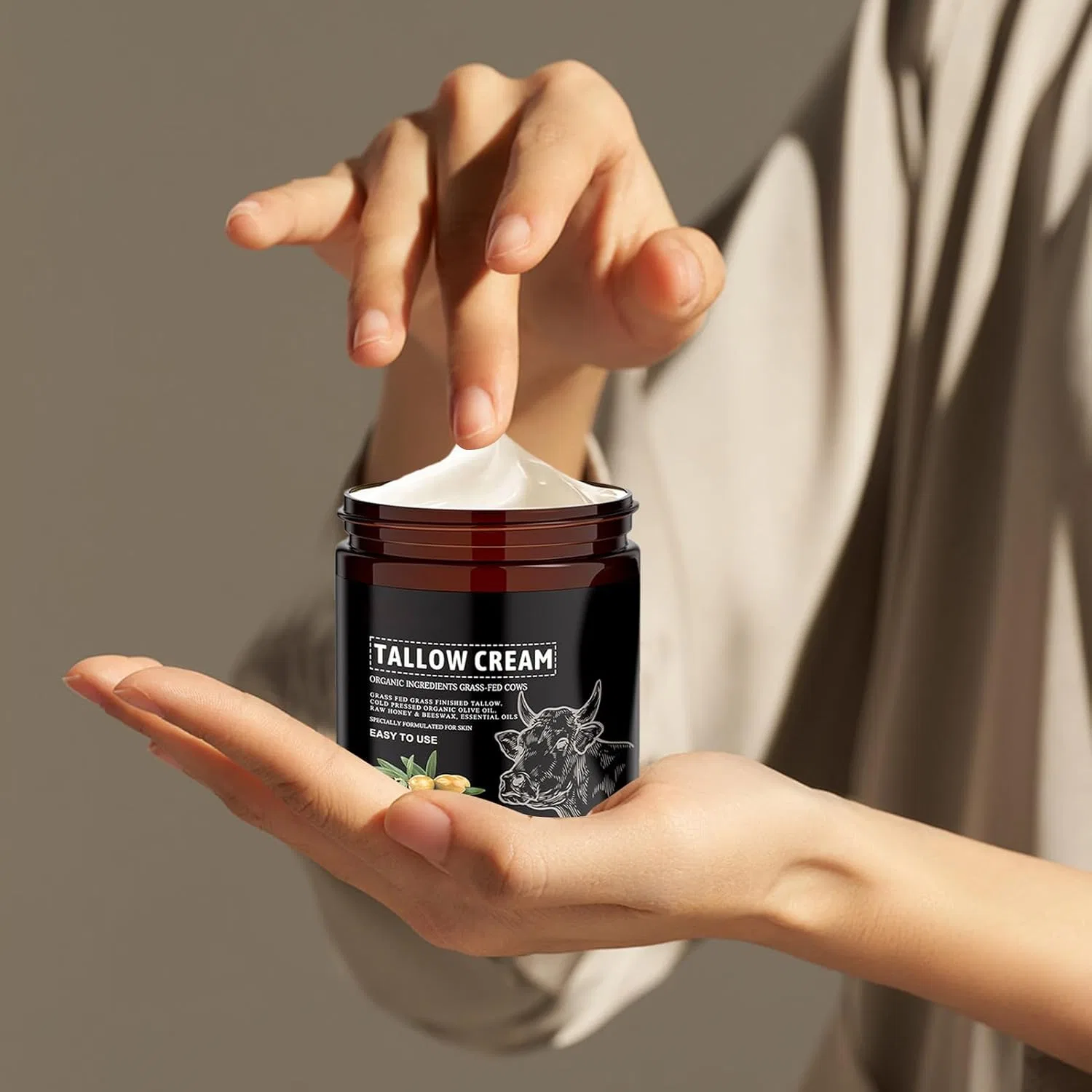 Generisch Натуральный увлажняющий бальзам для тела Face Cream, 120 г — фото 2