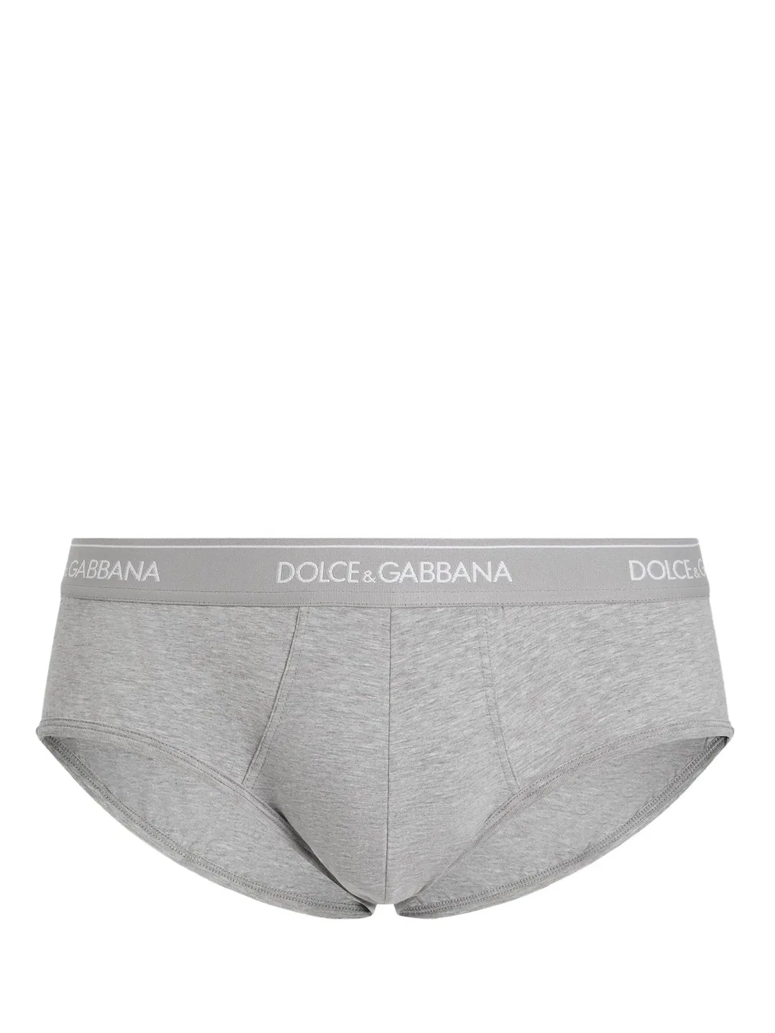 Трусы-брифы в упаковке из трех штук Dolce & Gabbana, белый — фото 3