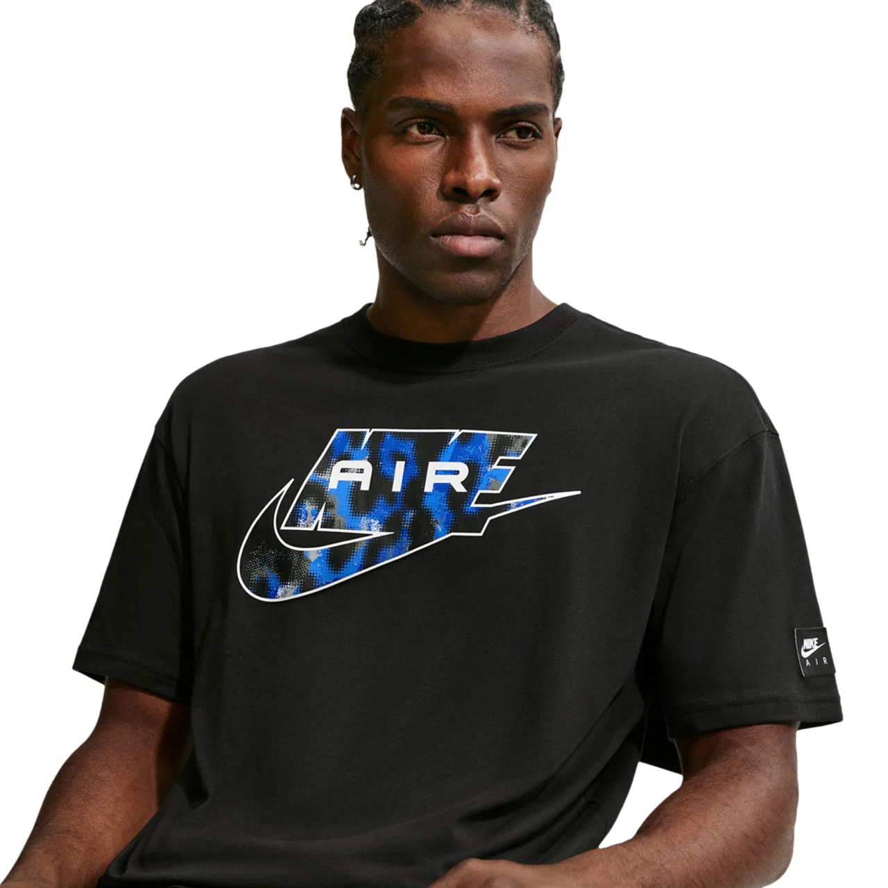Футболка мужская Nike Sportswear Air, черный/синий