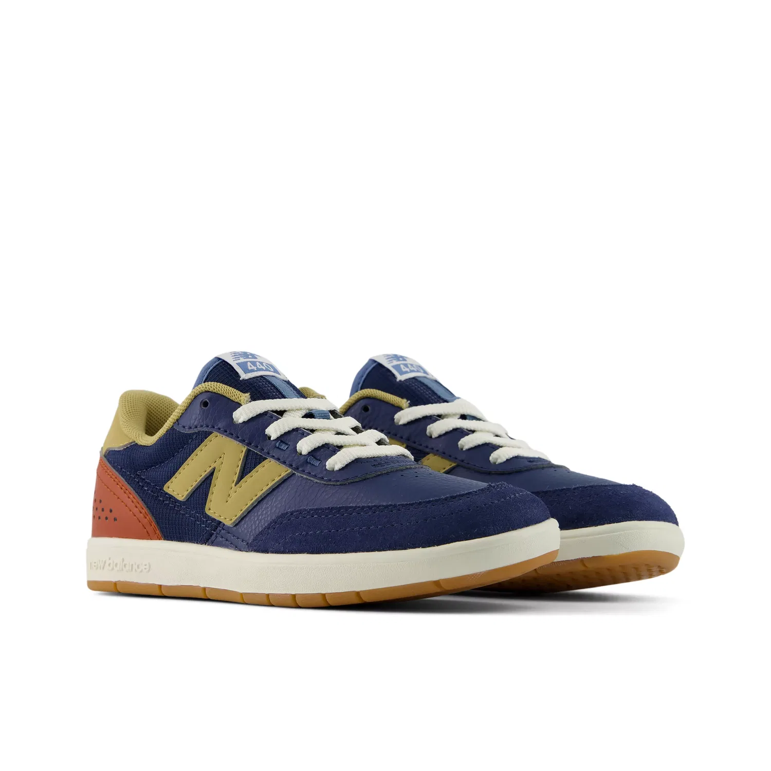 Детские кроссовки с шнуровкой 440v2 New Balance, Nb Navy With Quicksand — фото 2