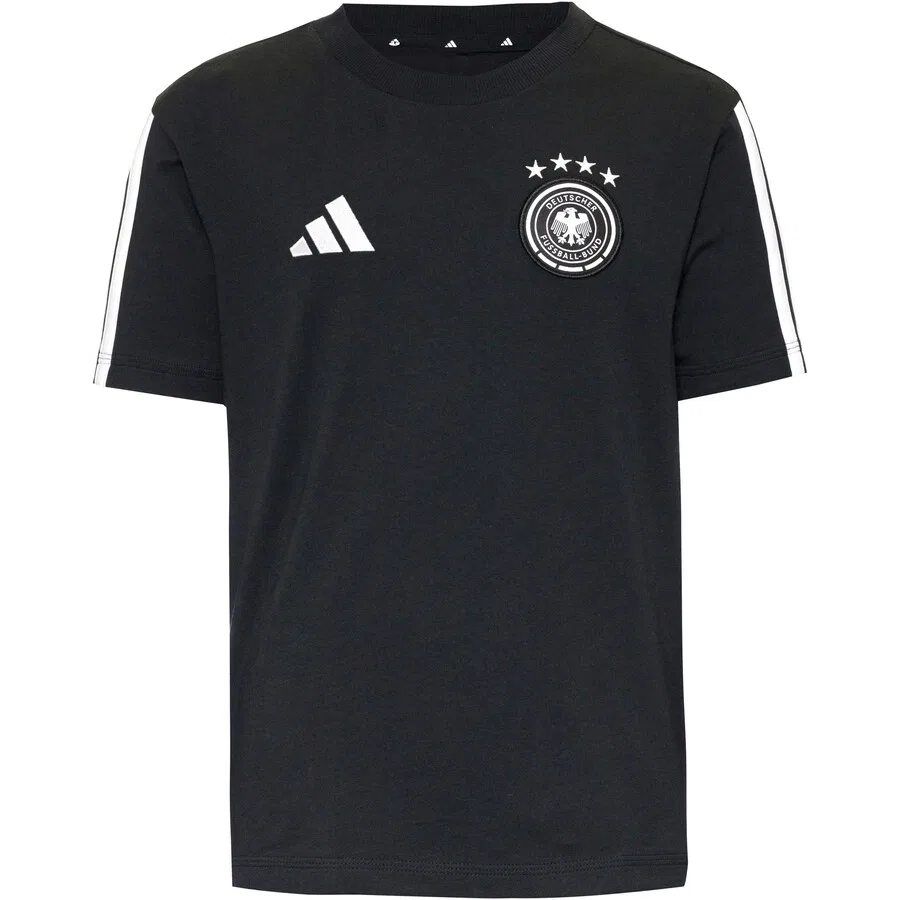Футболка ADIDAS PERFORMANCE Performance Shirt 'DFB Deutschland' черного цвета