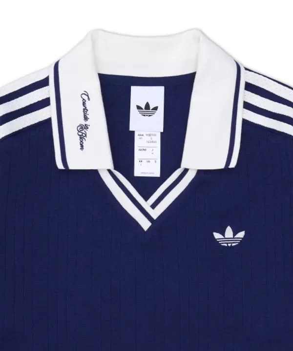 Футболка поло с длинным рукавом, Adidas, ночное небо — фото 3