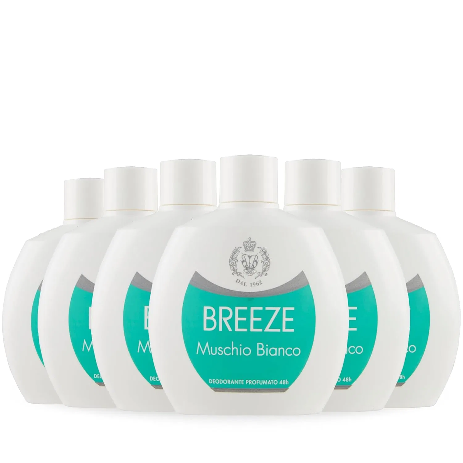 Дезодорант White Musk Breeze, набор 6 x 100 мл