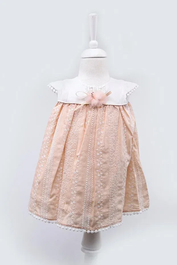 Детское платье для девочек с вышивкой Babydola, As Shown In The Image — фото 4