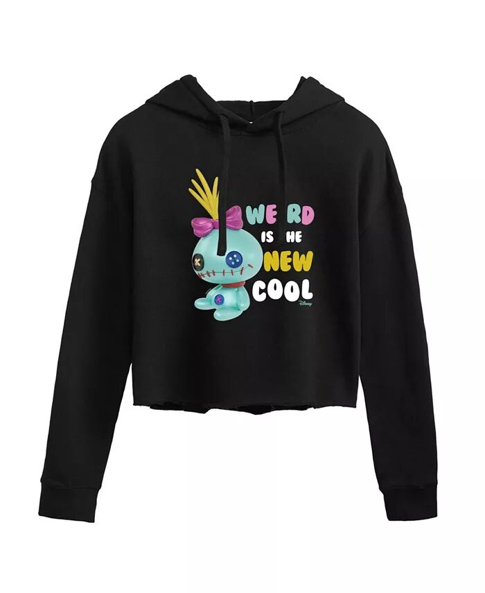 

Укороченная толстовка с капюшоном Trendy Juniors Scrump Graphic Hybrid Apparel, черный