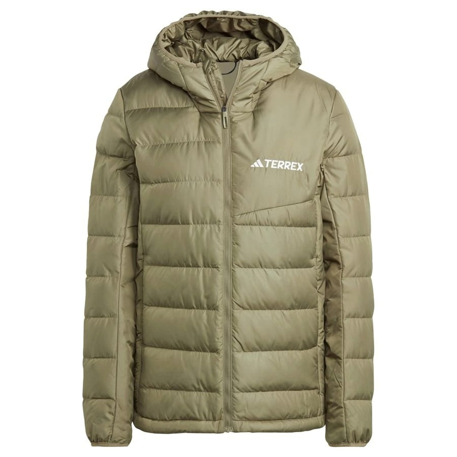 

Пуховая куртка Adidas errex Multi Light Down Hooded, зеленый