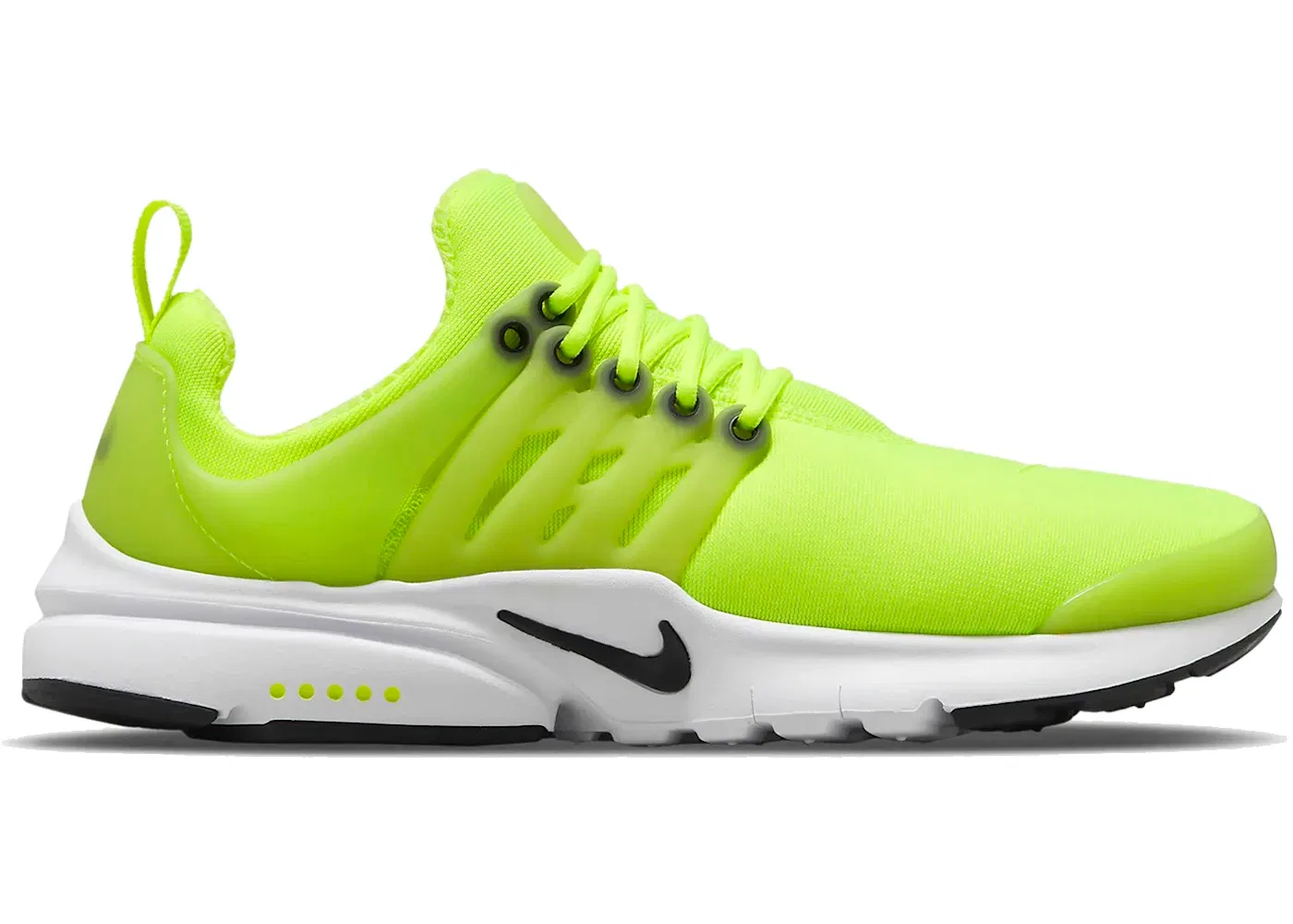 Детские кроссовки с сетчатым верхом Nike Air Presto Nike, Volt White Black