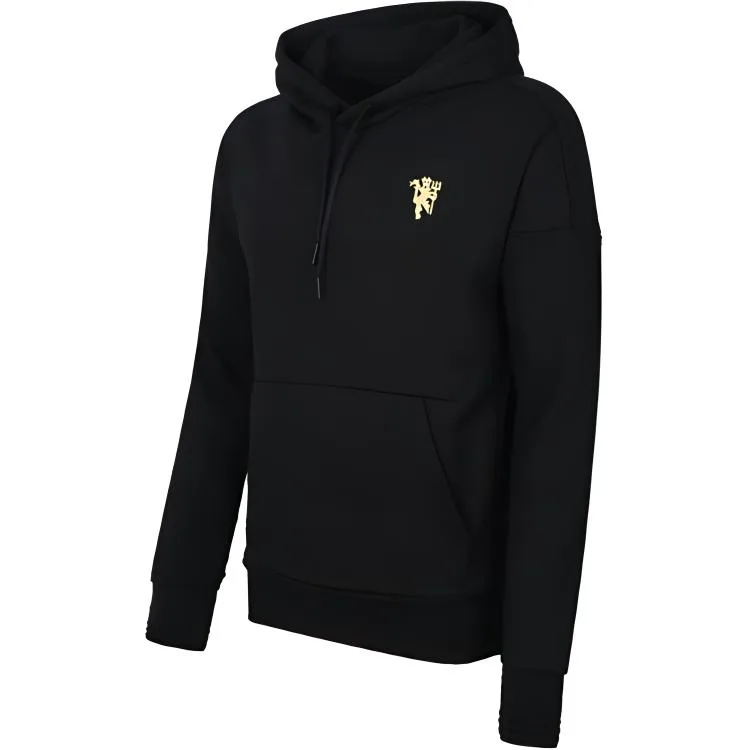 Adidas Толстовка Manchester United MUFC SSP HVY HD мужская черная — фото 4