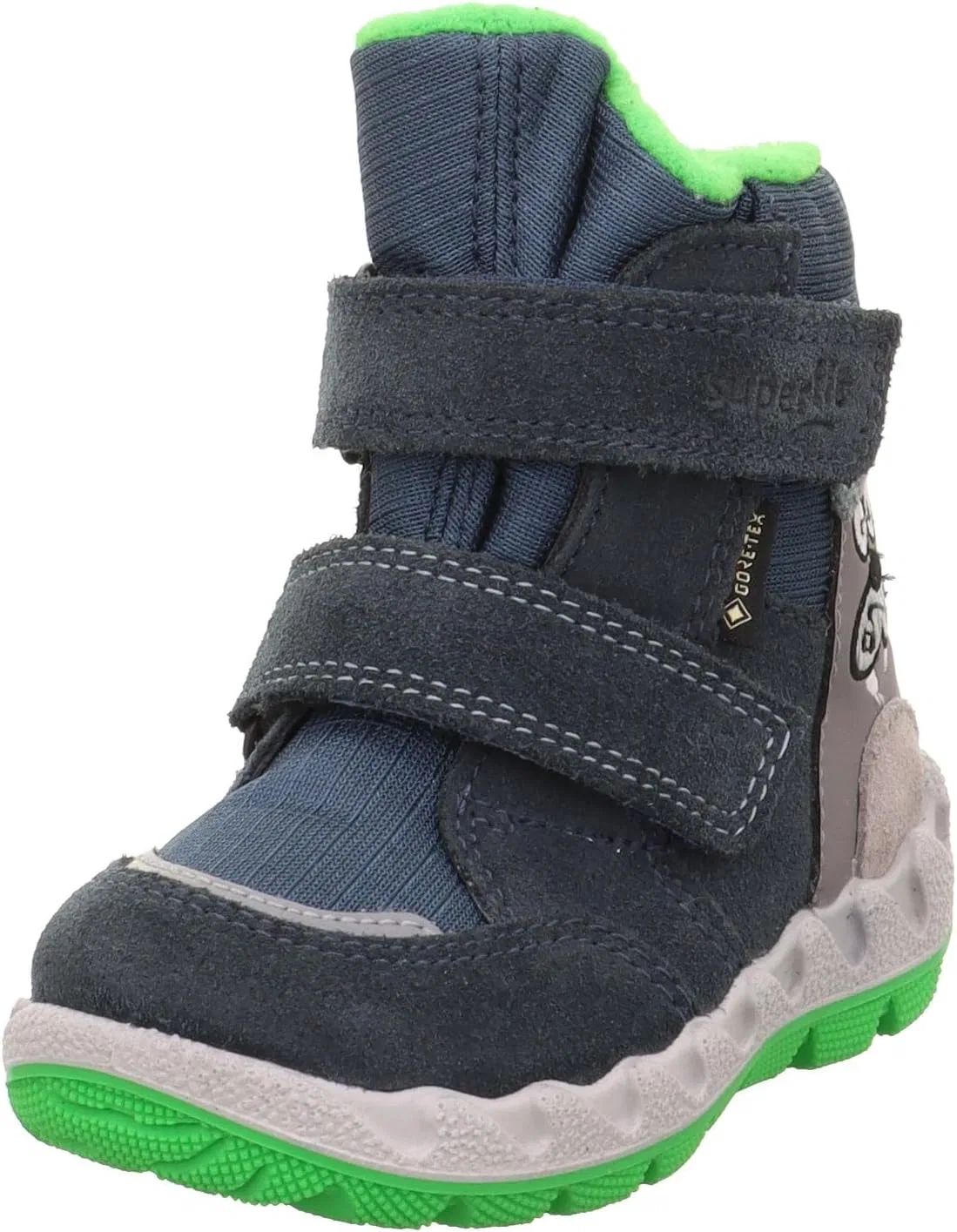 Детские ботинки зимние Modern Snow Boot Superfit, Blue And Green
