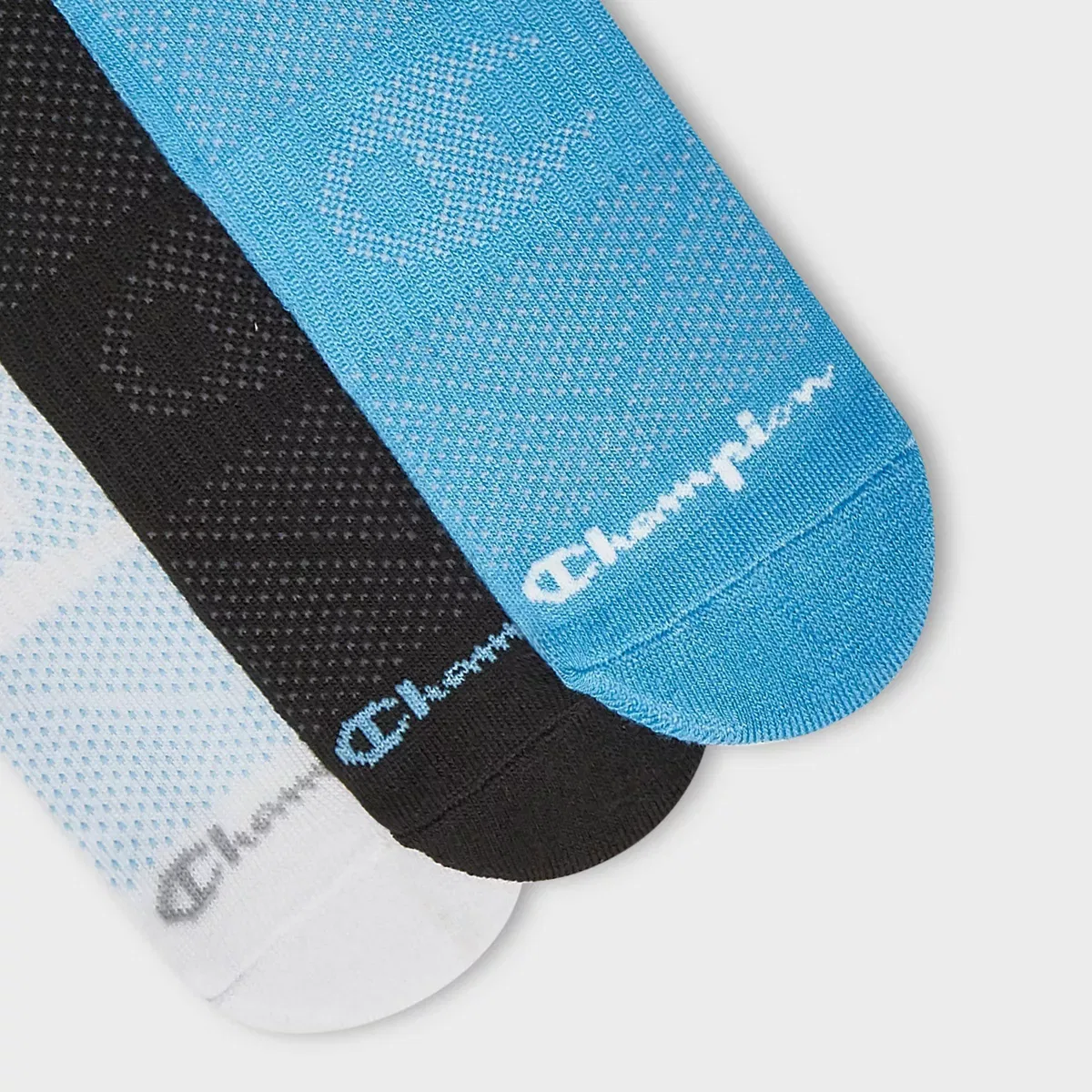 Детские носки для мальчиков спортивные 3 пары Champion Team/Sport Equipment, Blue Assorted — фото 3
